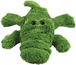KONG - Cozie Ali Alligator - Indoor Cuddle Squeaky Plush Dog Toy - X-Large Dogs
