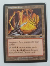 Forgotten Cave Magic the Gathering MTG Onslaught Land Common