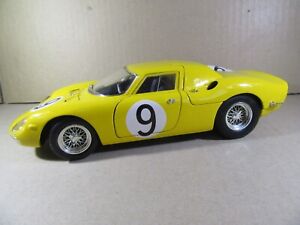 664W Rare Hotwheels 25729 Ferrari 250 LM #9 Écurie Francorchamps 1964 Jaune 1:18