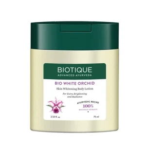 Biotique White Orchid Skin Brightening Body Lotion 75ml World Wide - Picture 1 of 5