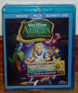 ALICIA EN EL PAIS DE LAS MARAVILLAS CLASICO DISNEY Nº 13 BLU RAY+DVD PRECINTADO - Imagen 1 de 1