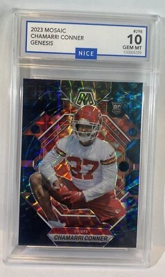 2023 Panini Mosaic Chamarri Conner Genesis Gem Mint 10 💎CASE HIT SSP - Image 1 of 2
