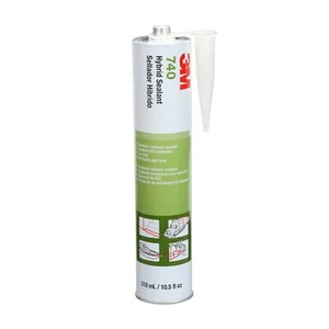 3M Adhesive Sealant 740 UV, Black, 600 mL Sausage Pack, 12/case (Case of 12) - Picture 1 of 1