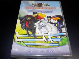 HORSELAND 2 Episodes TV Animated Classic CBS TV Show Chilren's DVD SEALED NEW - Picture 1 of 2