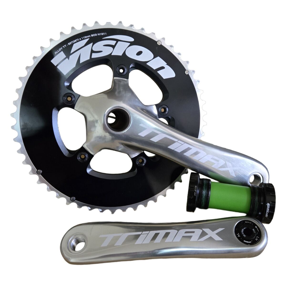 Vision Trimax In Bicycle Cranksets for sale - eBay Vision Trimax In Bicycle Cranksets for sale - eBay