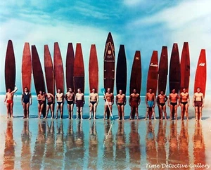 Primo club di surf della Gran Bretagna - 1959 - Stampa fotografica d'epoca - Foto 1 di 1
