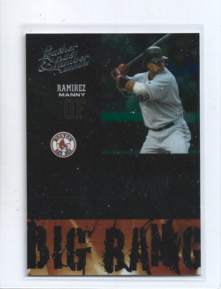 Manny Ramirez-Boston Red Sox-2005 Leather and Lumber Big Bang #BB19 (56/2000) - Image 1 of 2