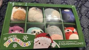 Squishmallows Official Kellytoy 4 Inch Ornament Set (Animal Theme - 8 Pack) - Picture 1 of 6