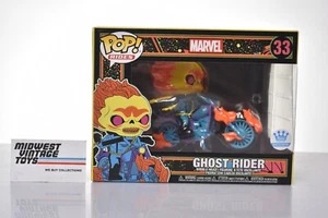 Funko Pop Ghost Rider 33 Rides Blacklight Funko Shop Excl - Picture 1 of 8