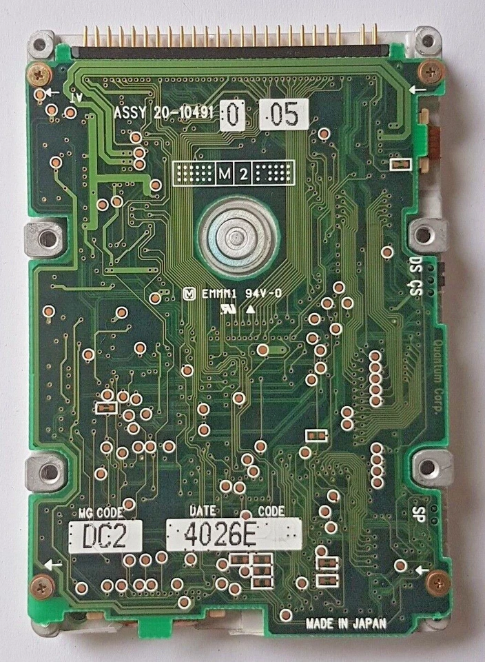 PCB Board Controller Quantum Assy 20-10491 Festplaten Elektronik Date Code 4026E - Image 1 of 1