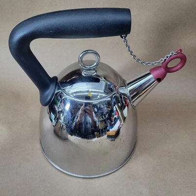 Tetera de acero inoxidable diseño moderno Michael Graves Foto 1 de 4