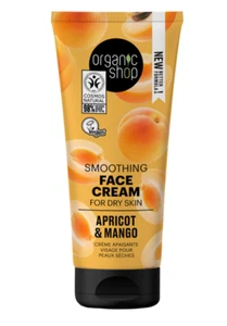 New Organic Shop Smoothing Face Cream For Dry Skin Apricot & Mango - 50ml/1.7oz - Picture 1 of 1