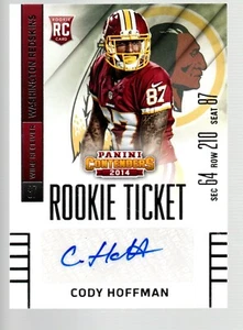 2014 Panini Contenders Autograph #118A Cyrus Kouandjio RC - Bild 1 von 1