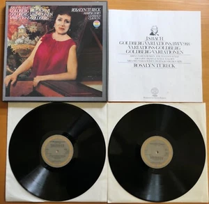 CBS 79220 Rosalyn Tureck Bach Goldberg Variations Harpsichord 2LP Box Set EX - Bild 1 von 6