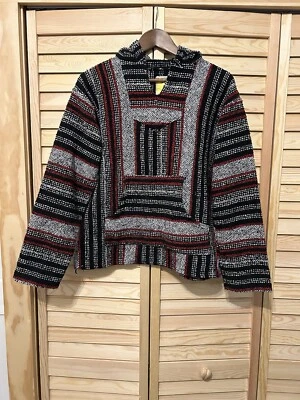 Sudadera con capucha suéter Iguana Jack talla mediana Foto 1 de 4