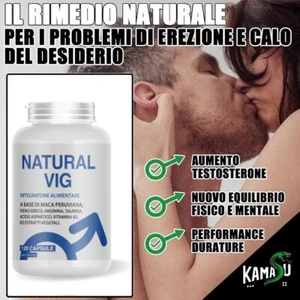 Integratore Maca Sessuale Extra Forte Erezione Stimolante Potenza Vigore Pene - Foto 1 di 5