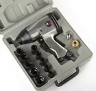 1/2" AIR IMPACT WRENCH KIT W/ SOCKETS SAE w/ Case Automotive Compressor Tools