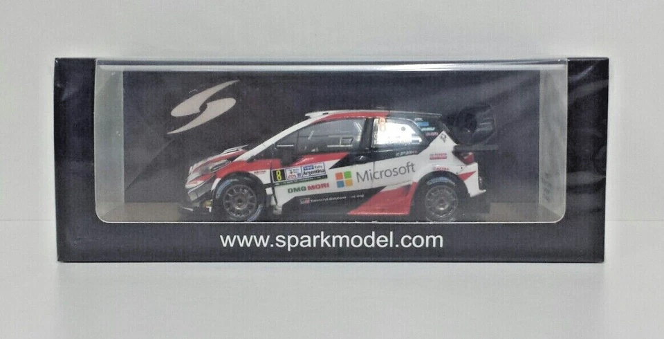 MODELLINO AUTO 1:43 SPARK TOYOTA YARIS WRC OTT TANAK WINNER RALLY ARGENTINA 2018 - Immagine 1 di 4