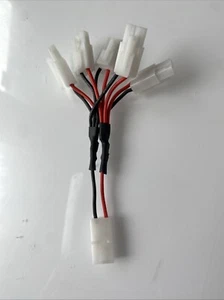 Tamiya Multi Lead Battery Charger 5x Male 1x Female - Picture 1 of 3