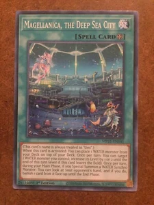 Magellanica The Deep Sea City Spell Card Yugioh MP21-EN141 Card - Picture 1 of 2