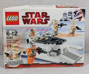 LEGO Star Wars Rebel Trooper Battle Pack (8083) Juego Retirado Nuevo Precintado -Ver Fotos - Imagen 1 de 8