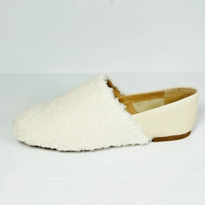 Lucky Brand Shoes Women's 8M Beige Dichi Ballet Flats  Faux Fur/Leather New - Image 1 of 4