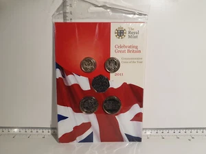 (L1049) 2011 Royal Mint UK Annual Brilliant Uncirculated Coin Set Factory Sealed - Bild 1 von 2