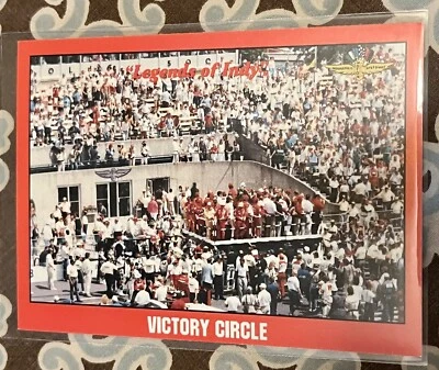 Victory Circle - Legends Of Indy 1992 Card #87 Indianapolis Motor Speedway - Image 1 of 2