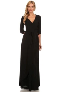 MAXIKLEID ABENDKLEID COCKTAILKLEID ABIKLEID WICKELKLEID SCHWARZ Gr.38 NEU €99 - Bild 1 von 8
