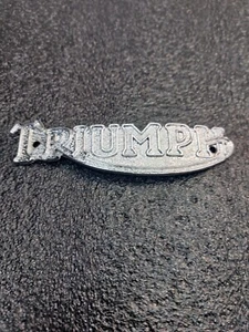82-3496 Triumph Tiger Cub Petrol Tank Badge Styling Band Name Plate ' - Picture 1 of 7