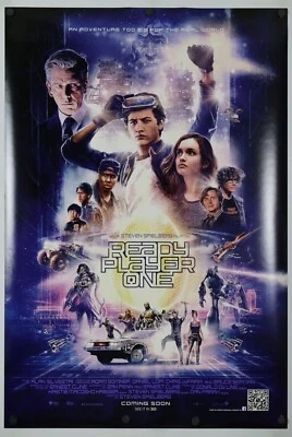 Ready Player One - original DS movie poster - 27x40 D/S INTL Final 2018