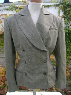 Richard Tyler JACKET Master Tailoring Fine Silk  Lined  Wool Blend 10 - Image 1 of 4