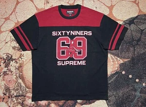 Supreme Hysteric Glamour 69 Football Top Black Size Extra Large Brand New - Picture 1 of 5