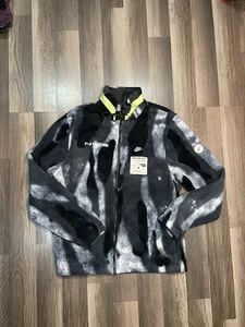 Nike Fleecejacke Herren Medium Sportswear Full Zip Polar Grau/Schwarz - Bild 1 von 5