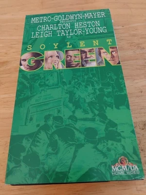Soylent Green VHS Video Charlton Heston Leigh Taylor-Young B43 - Image 1 of 3