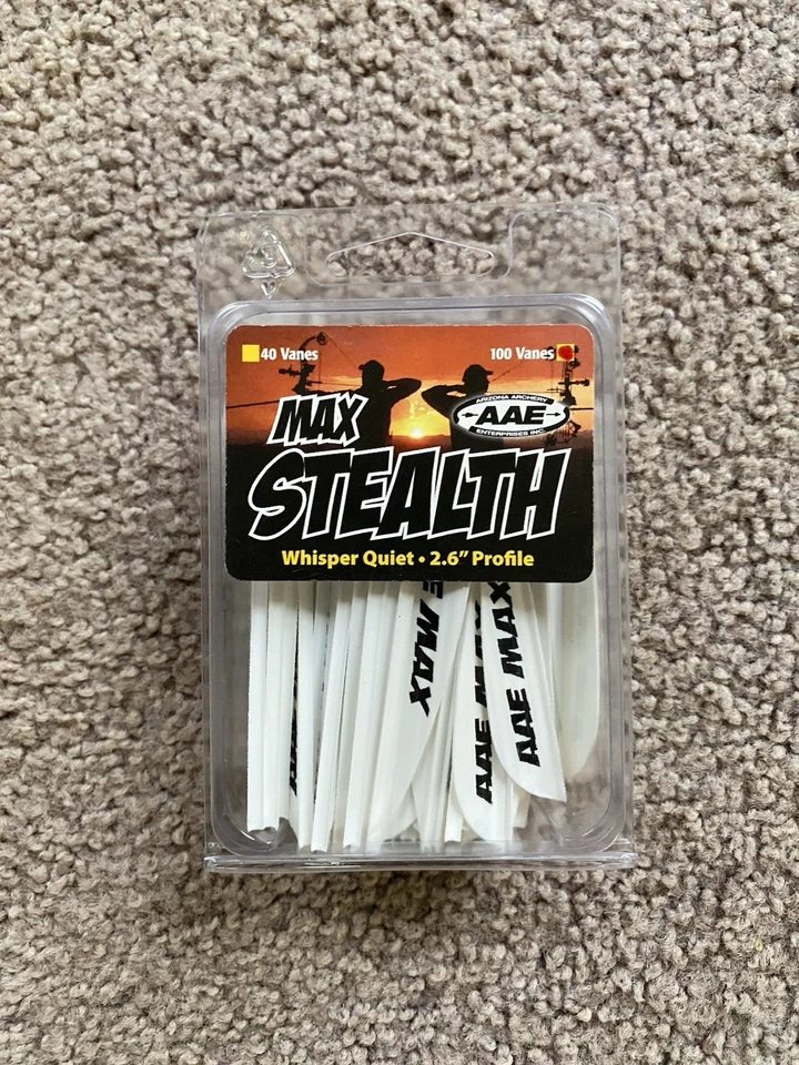 AAE Max Stealth Vanes 2.6” 100ct - Image 1 of 1