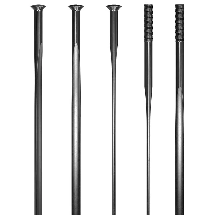 DT Swiss Aerolite Bladed Aero Spokes - Lightweight, Stainless Steel, 298mm, - Image 1 of 1