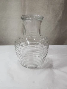 Caraffa Succo Acqua Alveare Vetro Manhattan Ancoraggio Vintage MCM con Coperchio - Foto 1 di 7