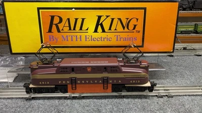 MTH Rail King RK-2501 Pennsylvania Tuscan Red 5-Stripe GG-1 - Image 1 of 4