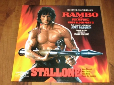 Jerry Goldsmith "RAMBO 2. TEIL - FIRST BLOOD PART II" Soundtrack LP - Bild 1 von 2