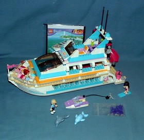 FRIENDS, DOLPHIN CRUISER SET 41015 - LEGO - 2013 - USED