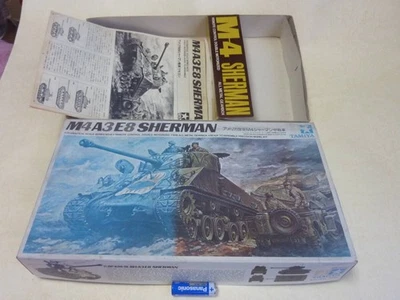 instruction only, remote control 1/35 M4 Sherman TAMIYA Tank Series No.18 - Image 1 of 4