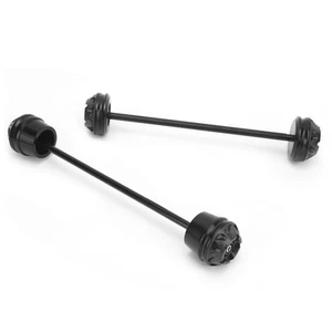 Front Rear Wheel Axle Slider Wheel Fork Guard Impact Resistant Aluminum For - Picture 1 of 22