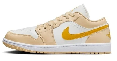 Women's Air Jordan 1 Low Sail/Yellow Ochre-Pale Vanilla (DC0774 170) - Image 1 of 4