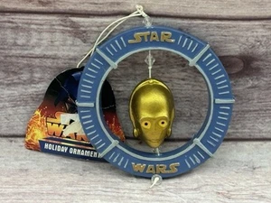 Vintage Kurt Adler Star Wars C3PO Suspended Christmas Ornament 3” 2005 HTF! - Picture 1 of 4
