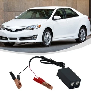 Chargeur T??l??phone Voiture Connexion Simplifi??e Adaptant de Batterie ?? Sorti - Photo 1 sur 12
