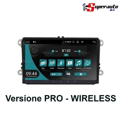 Jfsound JF-039W6-UP PRO autoradio car tablet fit VW Golf V VI Jetta Android 9" - Immagine 1 di 4