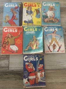 7 Vintage 60’s Calling All Girls 1960, 61 &62 Magazines - Picture 1 of 16