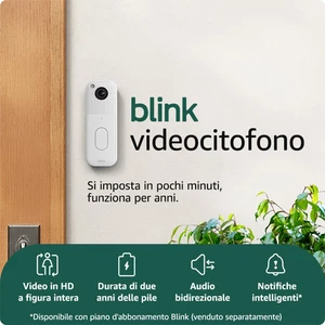 Nuovo Sistema Videocitofonico  |Video HD a Figura Intera, Durata Delle Pile Di 2 - Foto 1 di 12