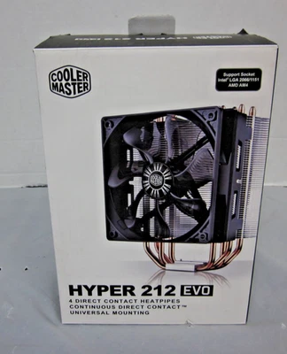 Cooler Master Hyper 212 Evo CPU Fan, Cooling Fan IN BOX - Image 1 of 2